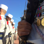 France, Aubagne, 2015-04-30. Ceremony of the battle of Camerone in the 1st foreign regiment (1st RE). Photograph by JR D