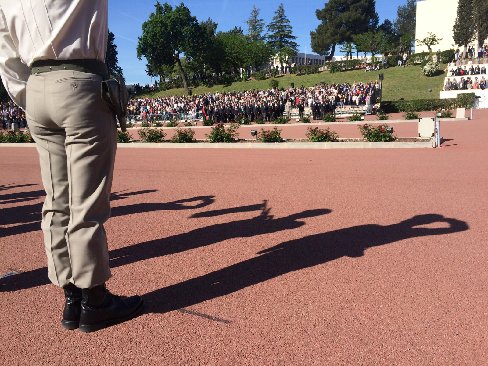 France, Aubagne, 2015-04-30. Ceremony of the battle of Camerone in the 1st foreign regiment (1st RE). Photograph by JR D