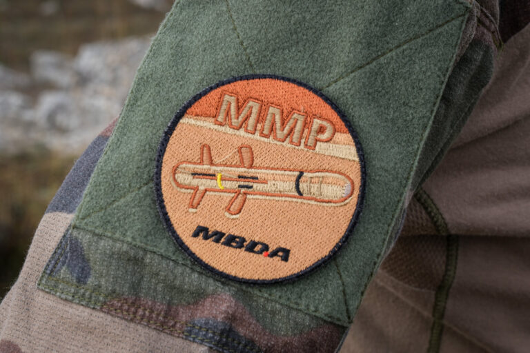 France, Canjuers, 2020-11-14. French soldiers train for the first time in Europe with the new MMP, (medium range missile