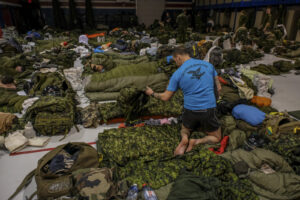 Canada - Quebec - 2017-01-115 During three weeks, french and canadian army trained together during a special exercice ca