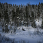Canada - Quebec - 2017-01-18. During three weeks, french and canadian army trained together during a special exercice ca