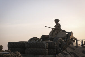 Burkina Faso, april 2021. Dailylife of French army soldiers during operation barkhane, war against terrorism in Sahel Af