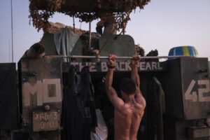 Burkina Faso, april 2021. Dailylife of French army soldiers during operation barkhane, war against terrorism in Sahel Af