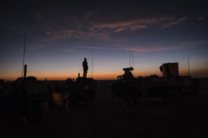Burkina Faso, april 2021. Dailylife of French army soldiers during operation barkhane, war against terrorism in Sahel Af