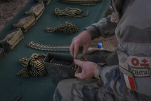Burkina Faso, april 2021. Dailylife of French army soldiers during operation barkhane, war against terrorism in Sahel Af