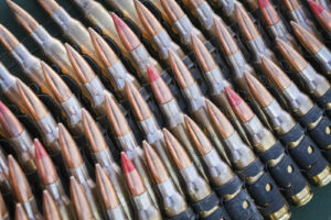 Burkina Faso, april 2021. French army ammunitions into Sahel desert during barkhane operation.
Burkina Faso, avril 2021.