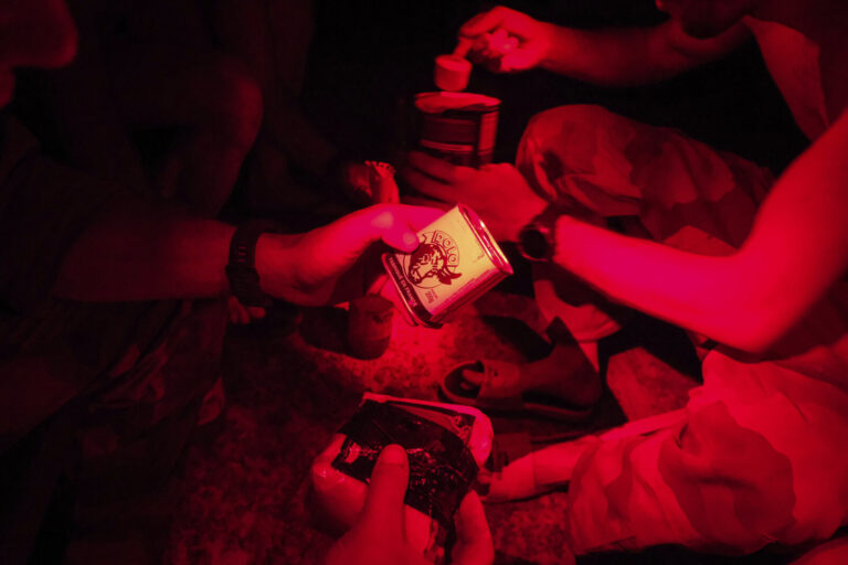 Burkina Faso, april 2021. Dailylife of French army soldiers during operation barkhane, war against terrorism in Sahel Af