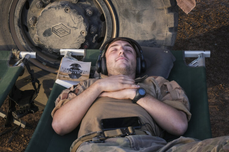 Burkina Faso, april 2021. Dailylife of French army soldiers during operation barkhane, war against terrorism in Sahel Af