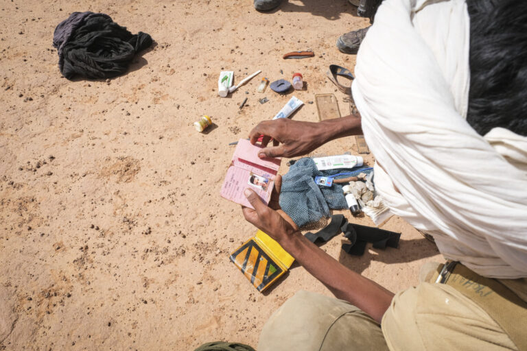 Burkina Faso, april 2021. French army soldiers looking for terrorist people into Sahel desert during barkhane operation.