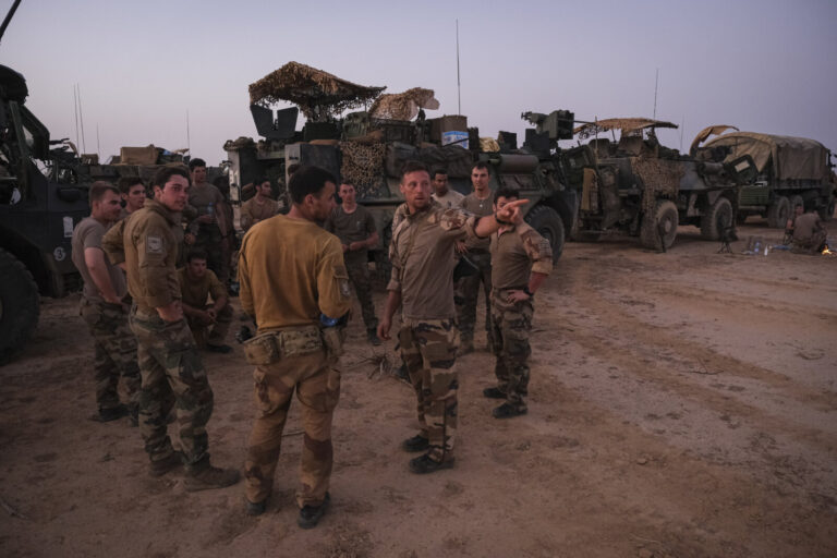 Burkina Faso, april 2021. Dailylife of French army soldiers during operation barkhane, war against terrorism in Sahel Af