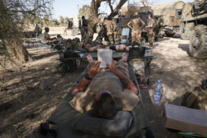 Burkina Faso, april 2021. Dailylife of French army soldiers during operation barkhane, war against terrorism in Sahel Af