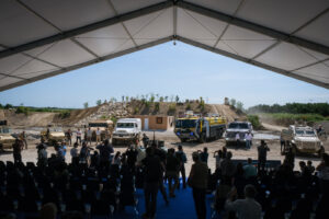 France, Paris, 2022-06-12. Vehicule exhibition during eurosatory international land and airland defence and security tra