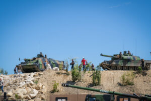 France, Paris, 2022-06-12. French army exhibition during Eurosatory international land and airland defence and security 