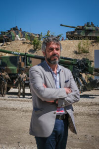 France, Paris, 2022-06-12. Charles Beaudouin, head manager of Eurosatory international land and airland defence and secu