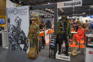 France, Paris, 2022-06-15. Eurosatory international land and airland defence and security trade fair, in Villepinte, a n