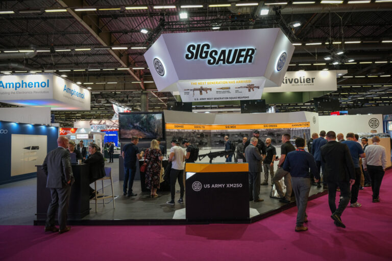 France, Paris, 2022-06-16. Eurosatory international land and airland defence and security trade fair, in Villepinte, a n