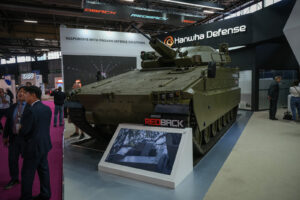 France, Paris, 2022-06-16. Eurosatory international land and airland defence and security trade fair, in Villepinte, a n