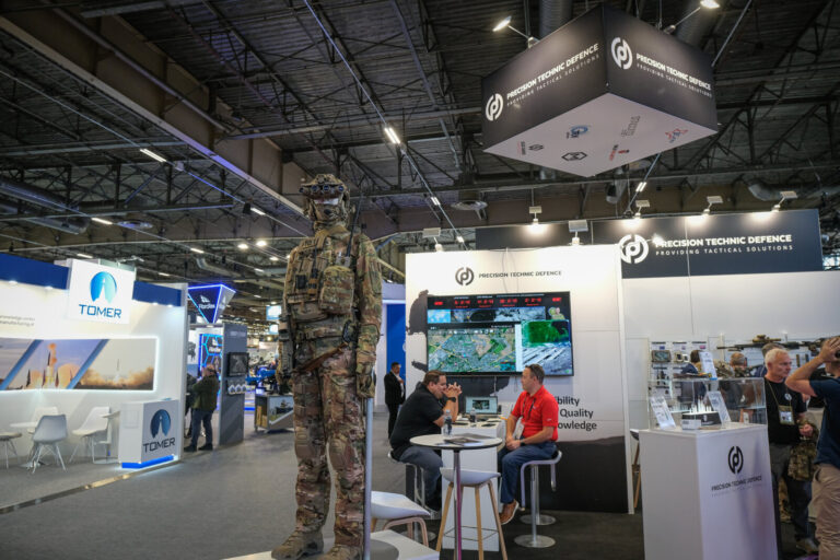 France, Paris, 2022-06-16. Eurosatory international land and airland defence and security trade fair, in Villepinte, a n