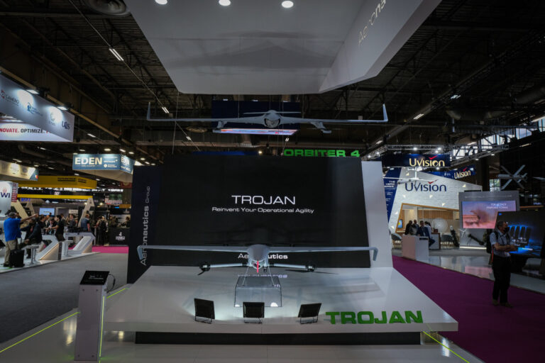 France, Paris, 2022-06-16. Eurosatory international land and airland defence and security trade fair, in Villepinte, a n