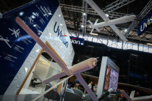 France, Paris, 2022-06-16. Eurosatory international land and airland defence and security trade fair, in Villepinte, a n