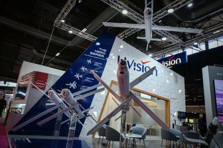 France, Paris, 2022-06-16. Eurosatory international land and airland defence and security trade fair, in Villepinte, a n