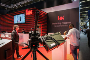 France, Paris, 2022-06-16. Eurosatory international land and airland defence and security trade fair, in Villepinte, a n