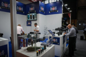 France, Paris, 2022-06-16. Eurosatory international land and airland defence and security trade fair, in Villepinte, a n