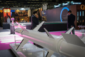 France, Paris, 2022-06-16. Eurosatory international land and airland defence and security trade fair, in Villepinte, a n