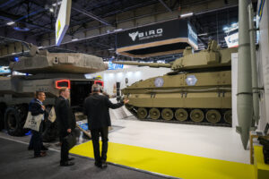 France, Paris, 2022-06-16. Eurosatory international land and airland defence and security trade fair, in Villepinte, a n