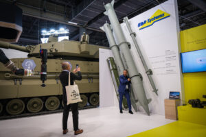 France, Paris, 2022-06-16. Eurosatory international land and airland defence and security trade fair, in Villepinte, a n
