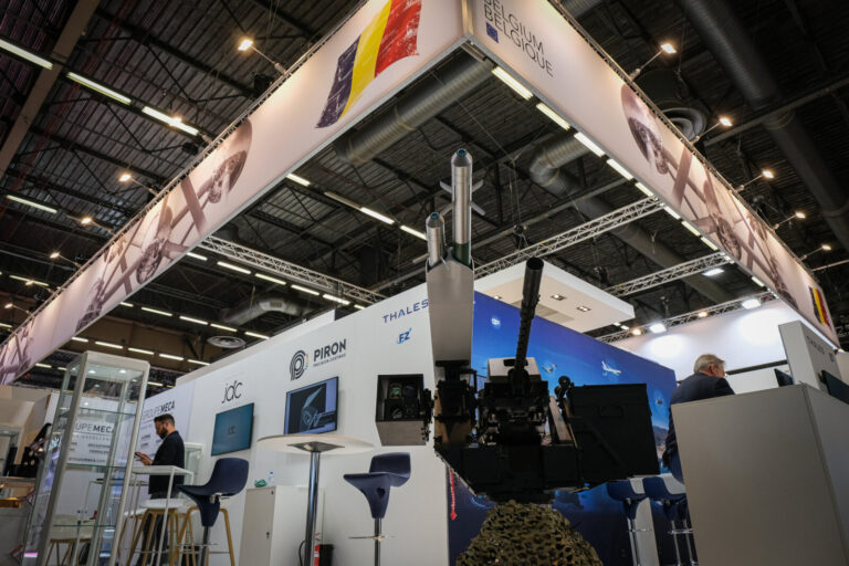 France, Paris, 2022-06-16. Eurosatory international land and airland defence and security trade fair, in Villepinte, a n