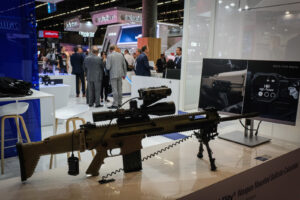 France, Paris, 2022-06-16. Eurosatory international land and airland defence and security trade fair, in Villepinte, a n