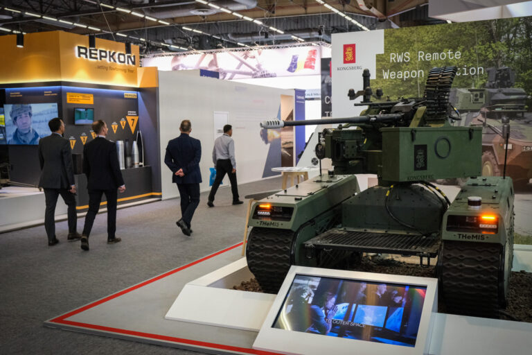 France, Paris, 2022-06-16. Eurosatory international land and airland defence and security trade fair, in Villepinte, a n