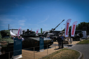 France, Paris, 2022-06-16. Eurosatory international land and airland defence and security trade fair, in Villepinte, a n