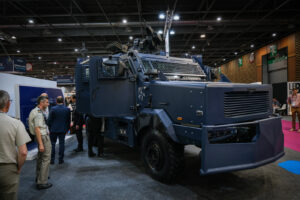 France, Paris, 2022-06-16. Eurosatory international land and airland defence and security trade fair, in Villepinte, a n