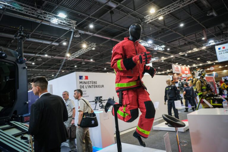 France, Paris, 2022-06-16. Eurosatory international land and airland defence and security trade fair, in Villepinte, a n