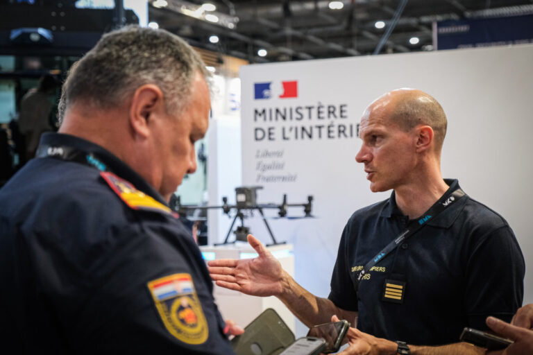 France, Paris, 2022-06-16. Eurosatory international land and airland defence and security trade fair, in Villepinte, a n