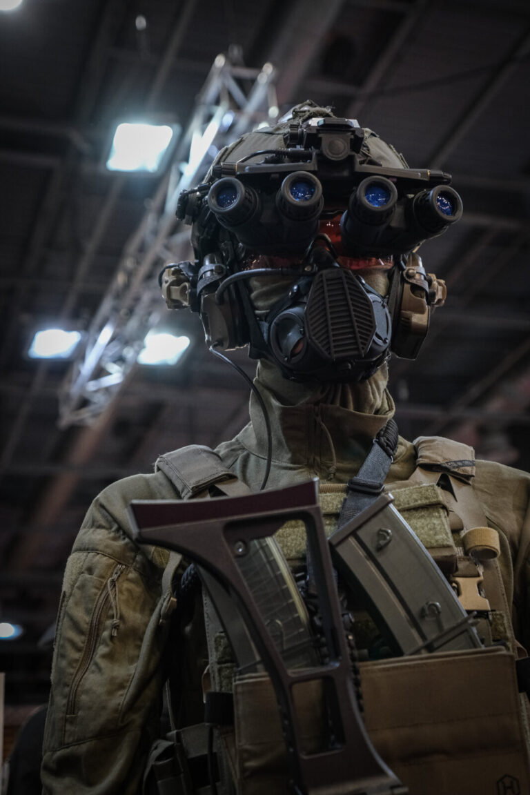 France, Paris, 2022-06-16. Eurosatory international land and airland defence and security trade fair, in Villepinte, a n