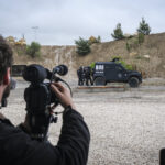 France, Paris, 2024-06-16. Dynamic exhibition of special forces from army and police during Eurosatory, the world event