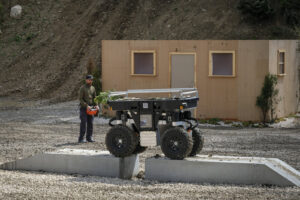 France, Paris, 2024-06-16. Dynamic exhibition of special forces from army and police during Eurosatory, the world event 