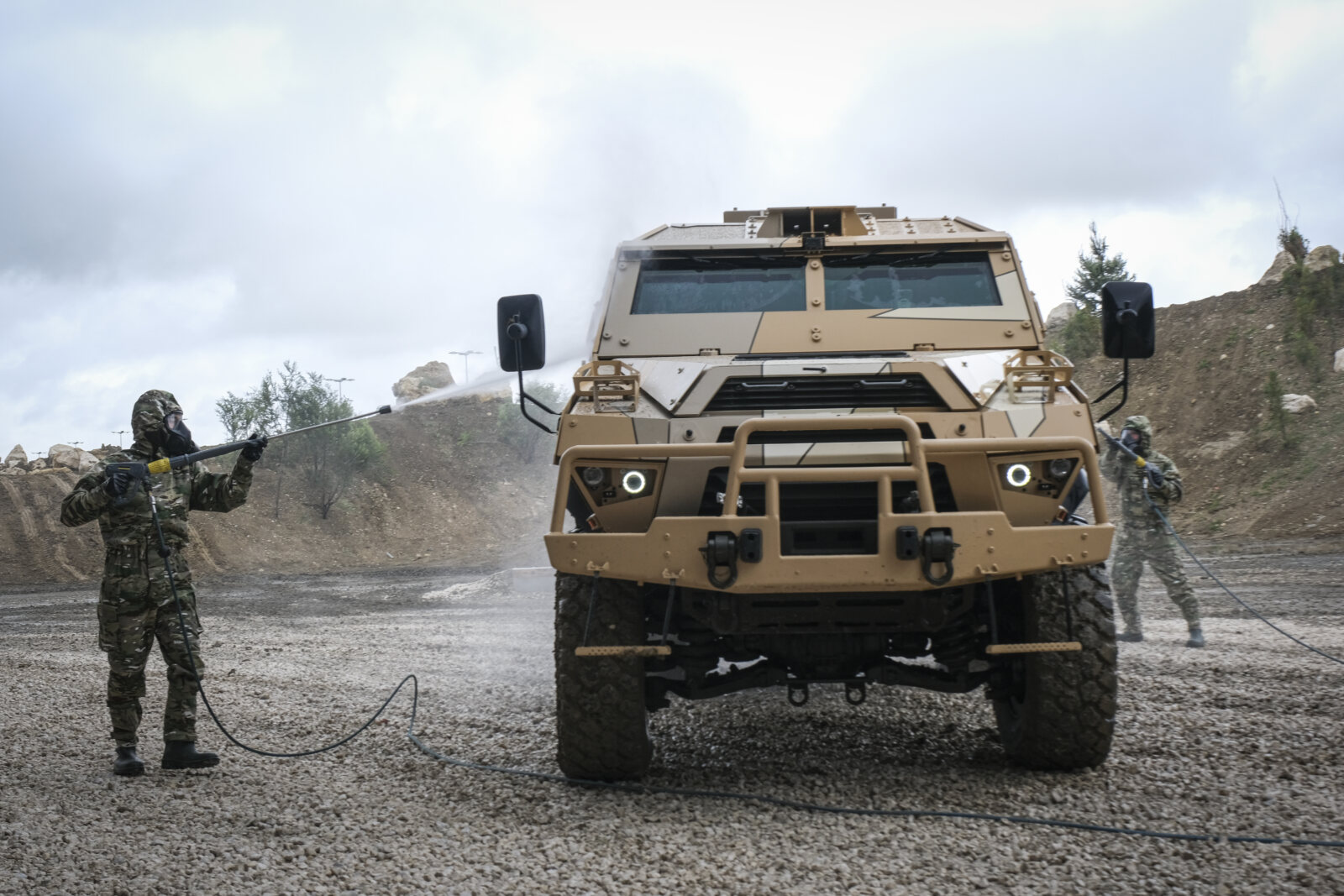 France, Paris, 2024-06-16. Dynamic exhibition of special forces from army and police during Eurosatory, the world event 