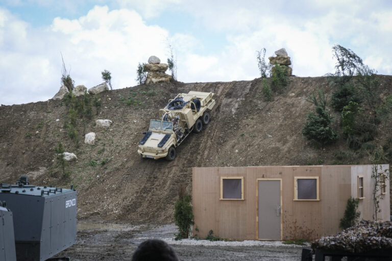 France, Paris, 2024-06-16. Dynamic exhibition of special forces from army and police during Eurosatory, the world event 