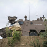 France, Paris, 2024-06-16. Dynamic exhibition of special forces from army and police during Eurosatory, the world event