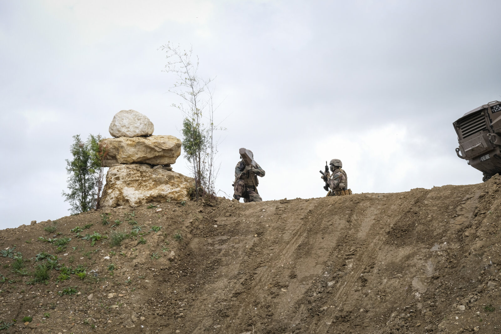 France, Paris, 2024-06-16. Dynamic exhibition of special forces from army and police during Eurosatory, the world event 