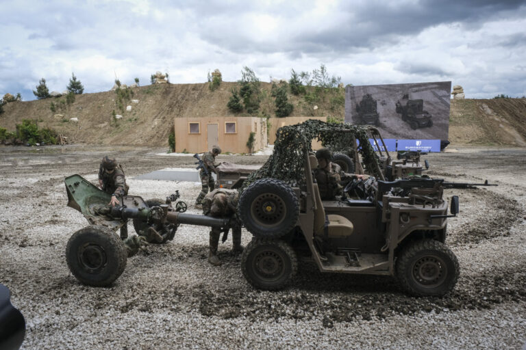 France, Paris, 2024-06-16. Dynamic exhibition of special forces from army and police during Eurosatory, the world event 