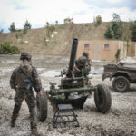 France, Paris, 2024-06-16. Dynamic exhibition of special forces from army and police during Eurosatory, the world event