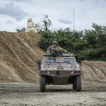 France, Paris, 2024-06-16. Dynamic exhibition of special forces from army and police during Eurosatory, the world event