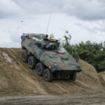 France, Paris, 2024-06-16. Dynamic exhibition of special forces from army and police during Eurosatory, the world event