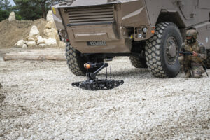 France, Paris, 2024-06-16. Dynamic exhibition of special forces from army and police during Eurosatory, the world event 