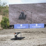 France, Paris, 2024-06-16. Dynamic exhibition of special forces from army and police during Eurosatory, the world event